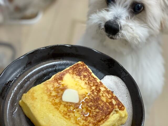 至高のフレンチトースト完成